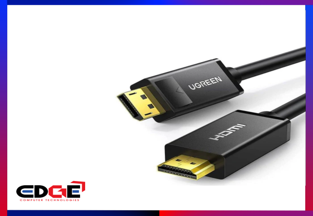 UGREEN DP Male to HDMI Male Cable 3m, Black