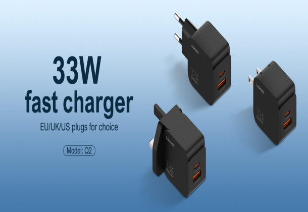 Q2 | LDNIO 33W USB-C/A Super Fast Charger with USB-C to USB-C data cable