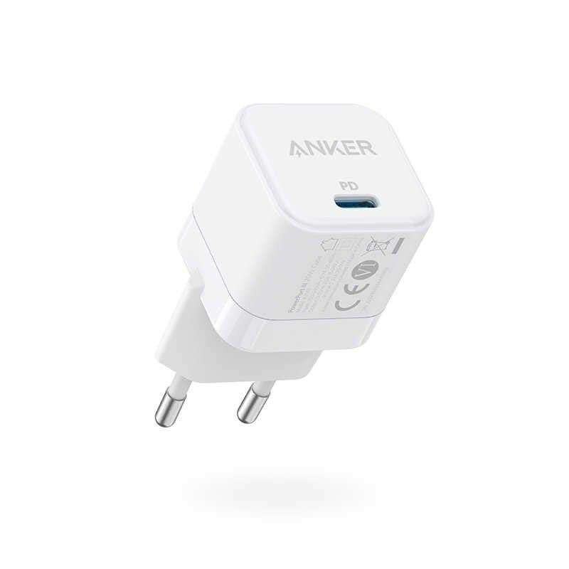 Anker A2149L21 Power Port III 20W PD Cube, Whitefor iPhone 13/13 Mini/13 Pro/13 Pro Max/12, Galaxy, Pixel 4/3, iPad/ iPad mini (Cable Not Included)