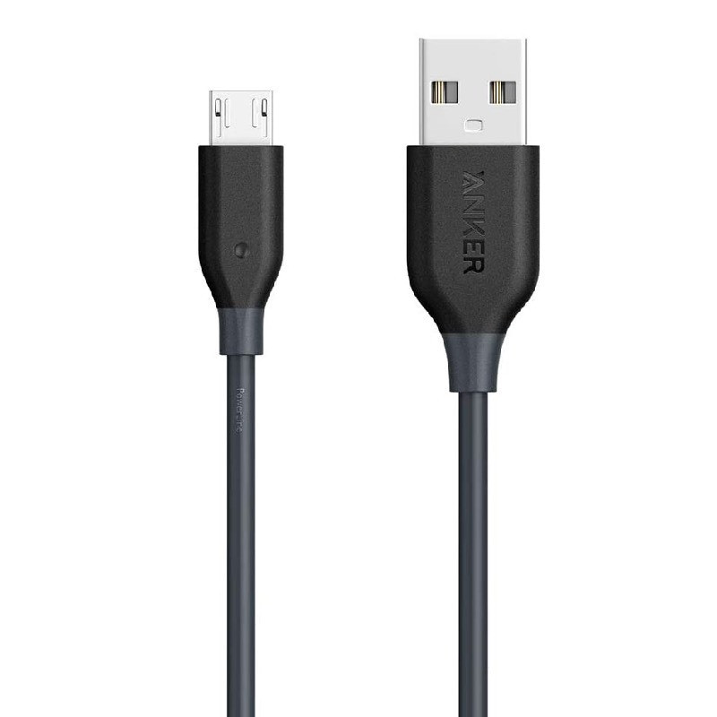 Anker Powerline+ Micro USB (3ft) The Premium and Durable Cable [Double Braided Nylon] for Samsung, Nexus, LG, Motorola, Android Smartphones and More - 18 Months Local Warranty   A3132H12