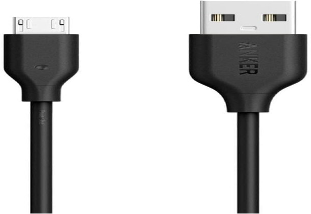 Anker Micro USB Charging and Data Transfer Cable, 3ft, Black - A8132H12