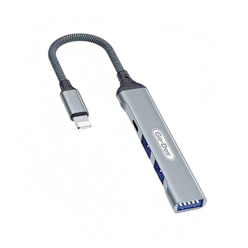 Go Des GD-UC703 4 in 1 USB Docking Station