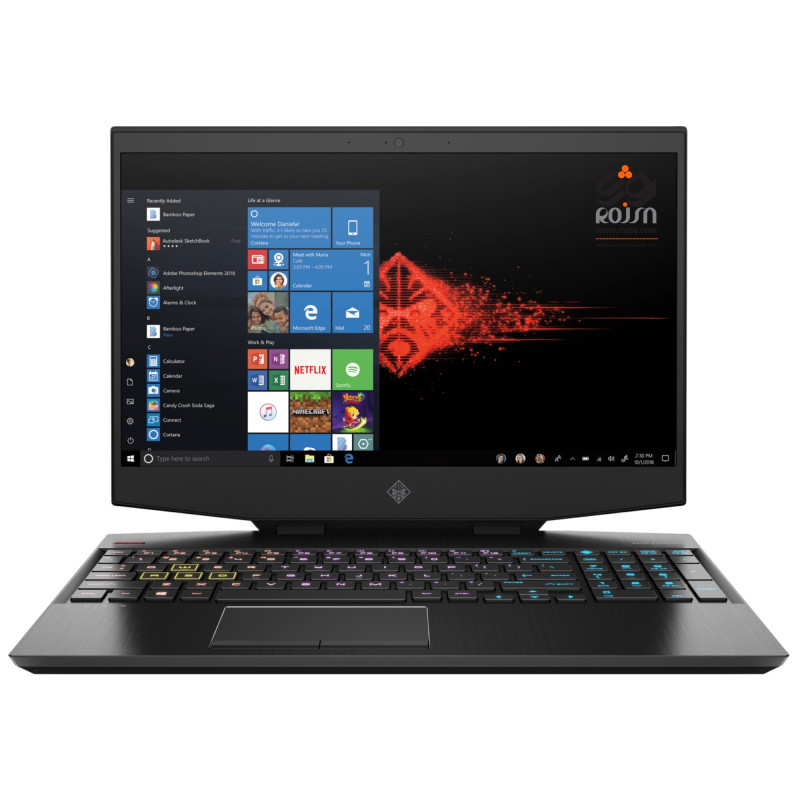 HP OMEN 15-DC1030 Core™ i7-8750H 2.2GHz 1TB + 128GB SSD 16GB 15.6" (1920x1080) BT WIN10 Webcam NVIDIA® RTX 2060 6144MB  Backlit Keyboard BLACK