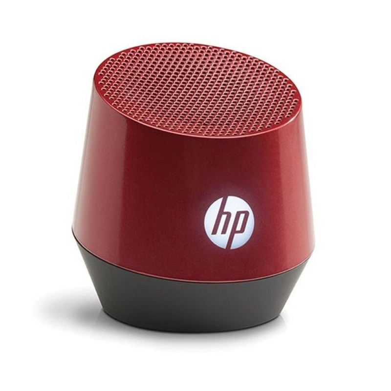 HP Mini S4000 Portable USB Speaker - Red
