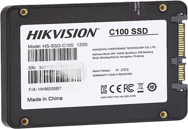 HIKVISION 120GB SSD 2.5 inch SATA 3.0 - HS-SSD-C100/120G