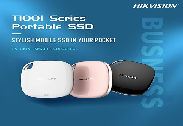 Hikvision HikStorage Portable SSD 256GB External SSD Drive - USB3.1 Type-C Solid State Disk -Black HS-ESSD-T100i 256GB