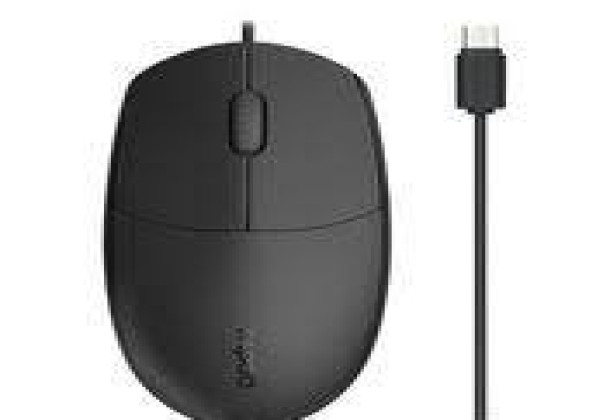Rapoo N100C Wired Optical Mouse Type-C