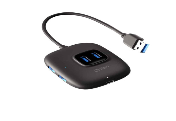 ONTEN OTN-US310 USB to 4-Port USB 3.0 +USB-C 5V Hub