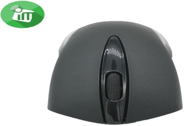 Rizyue 2.4GHz Wireless Mouse (T15) - Portable Ergonomic Design, Adjustable DPI, Quiet Clicking, Compatible with PC/Laptop/Mac 6976020360049