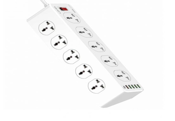 Ldnio Power Strip 10 Power Socket 6 USB 3.4A 5V 2500W 6933138691199  SC10610