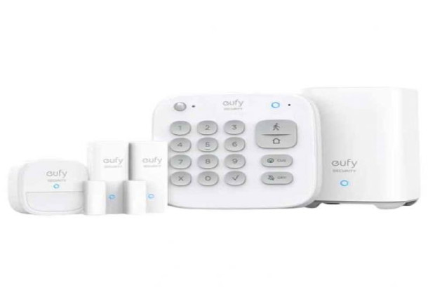 Eufy Alarm Kit ( home-base + motion +keypad+ 2x Entry sensor ( T8990321)