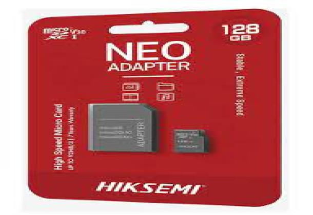 Hiksemi Micro SD Card /128GB For HIGH SPEED CCTV DASHCAM V30 Class 10 HS-TF-C1 with 7 Years Warranty