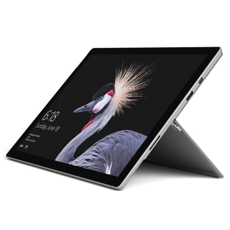 Microsoft Surface Pro 5th Gen Core™ i5-7300U 2.6GHz 128GB SSD 8GB 12.3" (2736x1824) TOUCHSCREEN BT WIN10 Pro 2 Webcams SILVER NO Pen