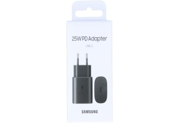 SAMSUNG 25w pd adapter usb-c BLAC CHARGER ta800 copy