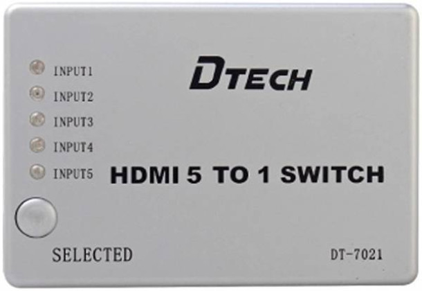 switch HDMI 5 ports avec télécommande 3D, hdmi switch, Commutateur, Splitter 3D