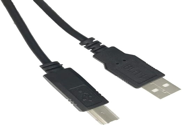 BLITZ Printer Cable USB 2.0 A/B Male 1.8M