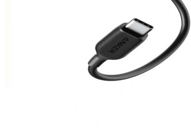 Anker A8173H11 Cable USB TO Type-C , 6ft , Fast Charging - Black