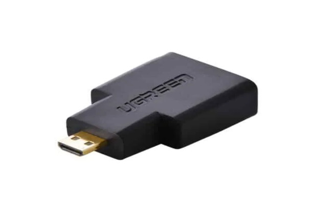 UGREEN 20106 Micro HDMI Male to HDMI Female Adapter -Black