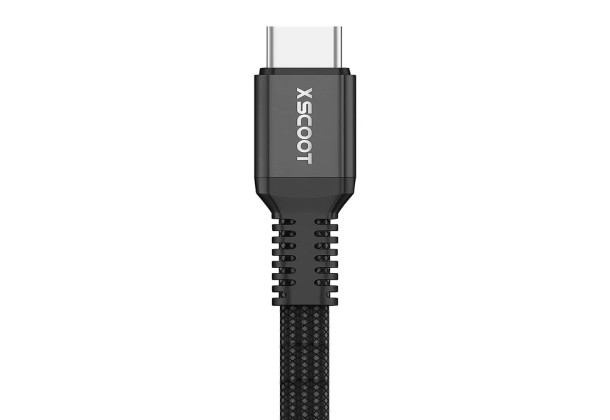 CL-144 IPX USB Data Cable To Lightning, 100cm, Super Fast 60W Charging, Braided Design, Black