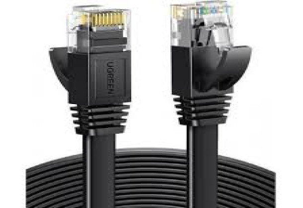 UGREEN 50181 NW102 Cat 6 U/UTP LAN Flat Cable 20m -Black