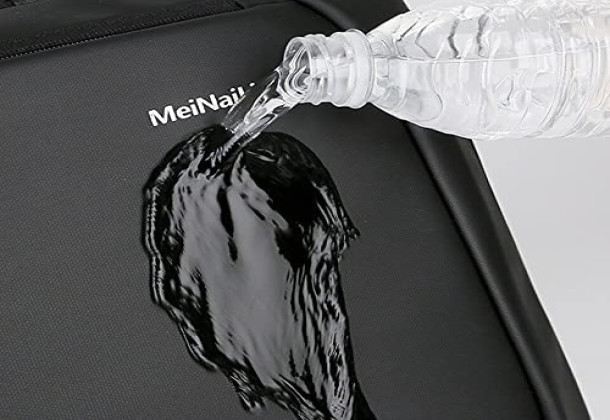 Meinaili 1901 Business Anti Thief Travel Laptop Backpacks with USB - Black