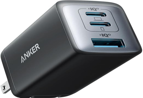 Anker PowerPort III 3-In-1 Wall Charger 65W Black | A2667G12