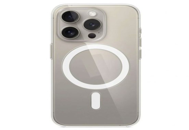 Anker A90A7H01 IPhone 15 Pro Back Magnetic Cover - Clear