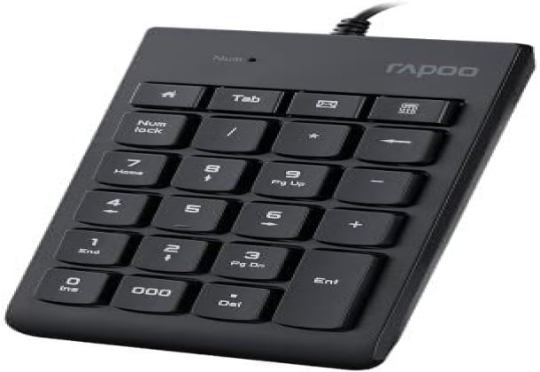 Rapoo K10 Numeric Keyboard, Black 19909