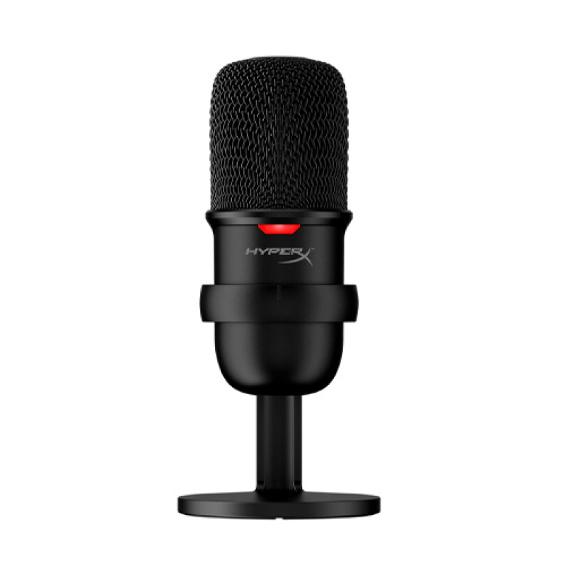 HyperX SoloCast – USB Condenser Gaming Microphone, for PC, PS4, and Mac, Tap-to-Mute Sensor, Cardioid Polar Pattern, Gaming, Streaming, Podcasts, Twitch, YouTube, Discord, Black